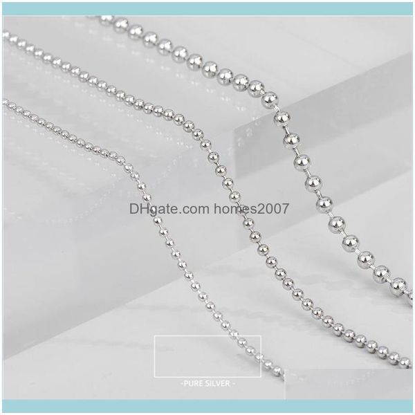 necklaces & pendants jewelrysterling sier round bead necklace for men and women simple sweater chain with naked single 1dot5 2dot0 3dot0mm c, Silver
necklaces & pendants jewelrysterling sier round bead necklace for men and women simple sweater chain with naked single 1dot5 2dot0 3dot0mm c, Silver