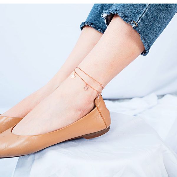 fashion 2021 jewelry fresh mori hollow titanium steel plated rose gold foot chain anklet womens factory outlet wholesale, Red;blue
fashion 2021 jewelry fresh mori hollow titanium steel plated rose gold foot chain anklet womens factory outlet wholesale, Red;blue