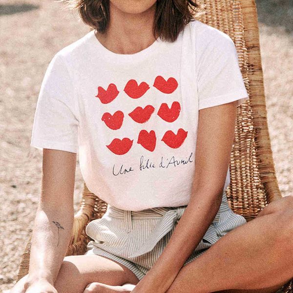 women's t-shirt shirs leer shir woman coon lips prin round neck whie sof casual shirs summer vinage elegan prined tees chic ey8n, White
women's t-shirt shirs leer shir woman coon lips prin round neck whie sof casual shirs summer vinage elegan prined tees chic ey8n, White
