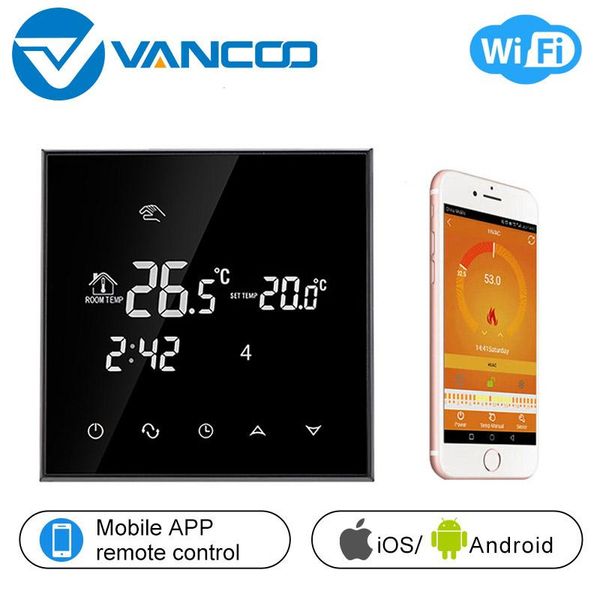 smart home control vancoo wifi thermostat 220v electric heating temperature controller thermoregulator work with alexa/ google
smart home control vancoo wifi thermostat 220v electric heating temperature controller thermoregulator work with alexa/ google