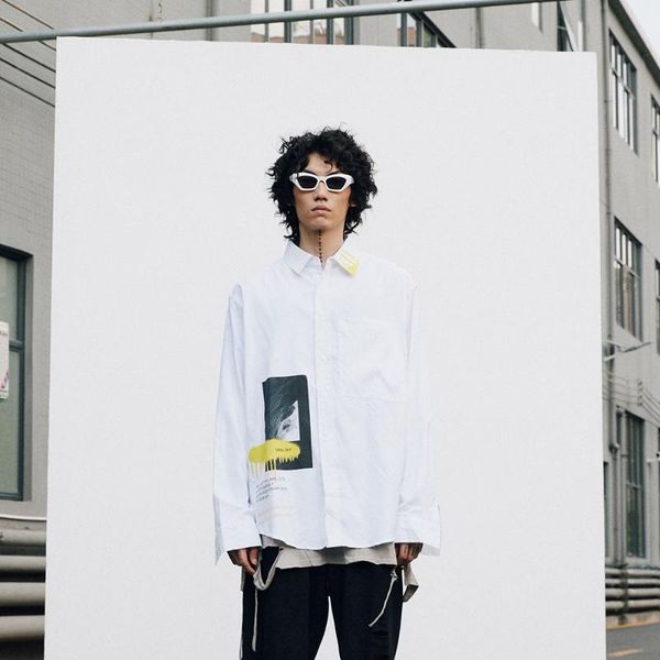 men's casual shirts english drops shirt graphic gothic clothes streetwear men clothing goth long sleeve harajuku anime, White;black
men's casual shirts english drops shirt graphic gothic clothes streetwear men clothing goth long sleeve harajuku anime, White;black