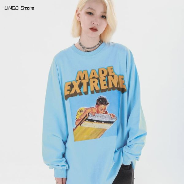 women's t-shirt oversize graphic tees women long sleeve woman blue shirts for oversized sloth streetwear 2021 fall fashion, White
women's t-shirt oversize graphic tees women long sleeve woman blue shirts for oversized sloth streetwear 2021 fall fashion, White