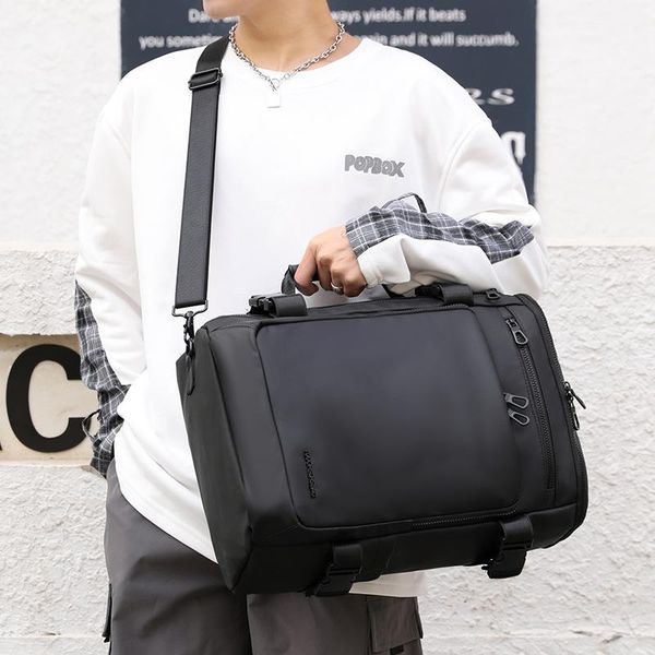 backpack men's large capacity lightweight leisure business travel messenger bag junior high school students' schoolbag bags
backpack men's large capacity lightweight leisure business travel messenger bag junior high school students' schoolbag bags