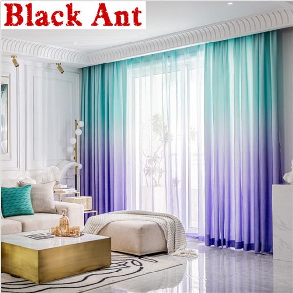colorful gradient curtain semi-blackout for living room sheer bedroom nordic style voile drape x-jd888#30 & drapes
colorful gradient curtain semi-blackout for living room sheer bedroom nordic style voile drape x-jd888#30 & drapes