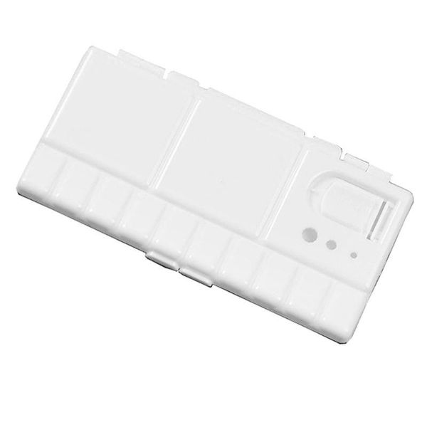 paintings white plastic paint palette box watercolor tray with 25 grids flip cap folding art tool supplies
paintings white plastic paint palette box watercolor tray with 25 grids flip cap folding art tool supplies
