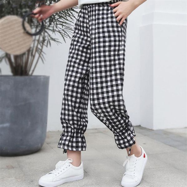 women's pants & capris spring 2021 fashion woman grid women elasticity high waist loose trousers plus size xl-5xl female casual, Black;white
women's pants & capris spring 2021 fashion woman grid women elasticity high waist loose trousers plus size xl-5xl female casual, Black;white
