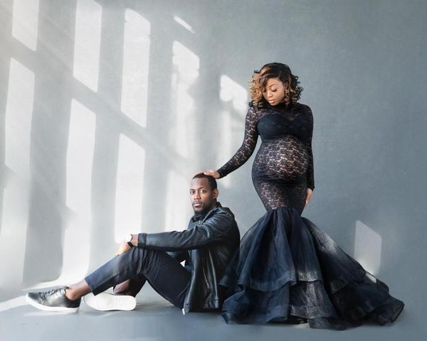 maxi maternity gown dresses for p shoot pregnant women long sleeve black lace turtleneck pgraphy dresses pregnancy dress, White
maxi maternity gown dresses for p shoot pregnant women long sleeve black lace turtleneck pgraphy dresses pregnancy dress, White