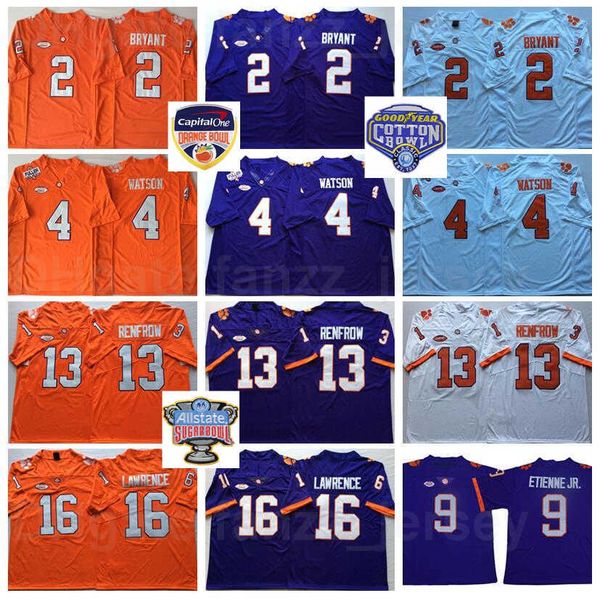 ncaa college football clemson tigers 16 trevor lawrence jersey 2 kelly 4 deshaun watson 13 hunter renfrow 9 travis etienne jr team purple or, Black
ncaa college football clemson tigers 16 trevor lawrence jersey 2 kelly 4 deshaun watson 13 hunter renfrow 9 travis etienne jr team purple or, Black