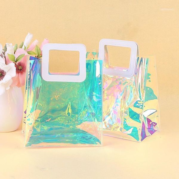 5pcs/lot design gift bags with handles laser color shining shopping transparent bag for wedding party 4 sizes11
5pcs/lot design gift bags with handles laser color shining shopping transparent bag for wedding party 4 sizes11