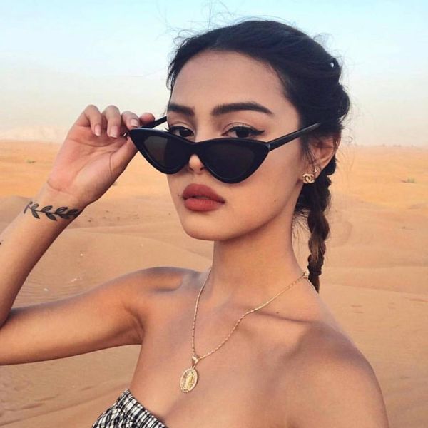 vintage cateye sunglasses women retro small cat eye sunglasses designer colour glasses for women's eyes de sol glasses wholesale, Silver
vintage cateye sunglasses women retro small cat eye sunglasses designer colour glasses for women's eyes de sol glasses wholesale, Silver