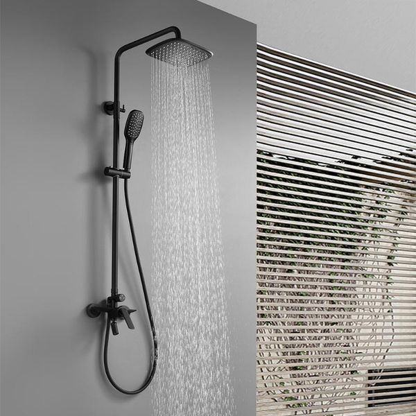 bathroom shower sets skowll faucet black rain bath wall mounted spray water head mixer tap set sk-16006
bathroom shower sets skowll faucet black rain bath wall mounted spray water head mixer tap set sk-16006