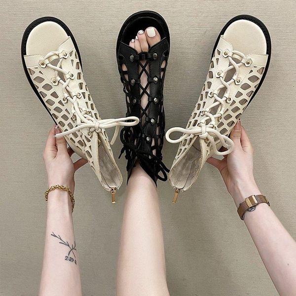 boots shoes woman flat boots-women zipper luxury designer low sandals ladies 2021 elegant summer mid calf fashion rubber mid-ca, Black
boots shoes woman flat boots-women zipper luxury designer low sandals ladies 2021 elegant summer mid calf fashion rubber mid-ca, Black