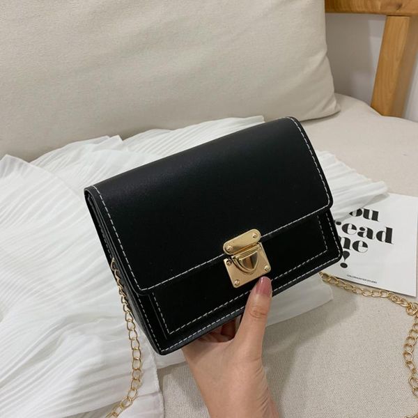 bag for women shoulder messenger 2021 simple wild temperament contrast color fashion casual chain bags
bag for women shoulder messenger 2021 simple wild temperament contrast color fashion casual chain bags
