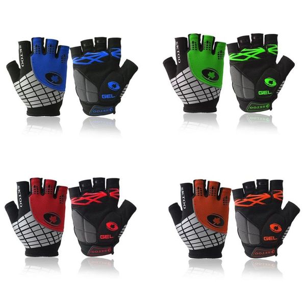 cycling gloves bicycle half finger reflective shockproof gel pad breathable mtb road bike summer sports equipment, Black
cycling gloves bicycle half finger reflective shockproof gel pad breathable mtb road bike summer sports equipment, Black