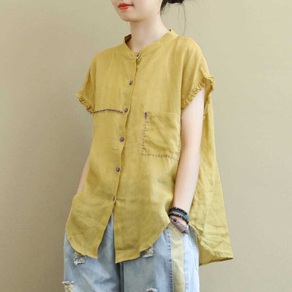 you'll see female-style arts collar loose batwing shirts vintage sleeve cotton flax blouses femme big size m133, White
you'll see female-style arts collar loose batwing shirts vintage sleeve cotton flax blouses femme big size m133, White