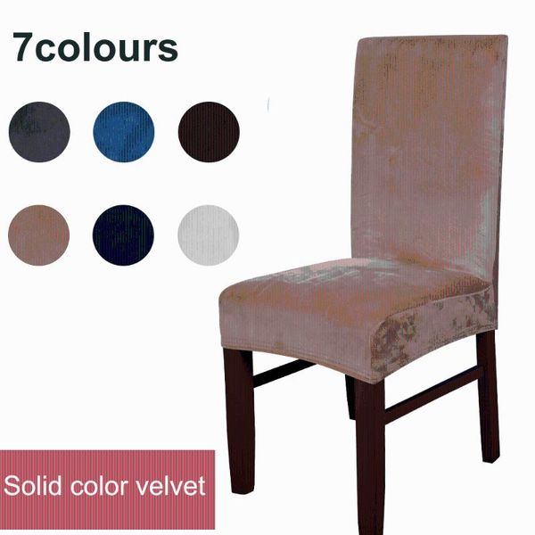 chair covers 1-6pcs solid color velvet cover stretch removable slipcover seat protector for dining room universal fit home
chair covers 1-6pcs solid color velvet cover stretch removable slipcover seat protector for dining room universal fit home