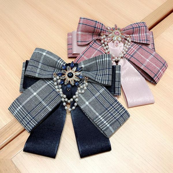 neck ties plaid multi-layer bow lady's tie simplicity student girls bowtie imitate pearl pin brooch cravat women apparel accessories, Blue;purple
neck ties plaid multi-layer bow lady's tie simplicity student girls bowtie imitate pearl pin brooch cravat women apparel accessories, Blue;purple