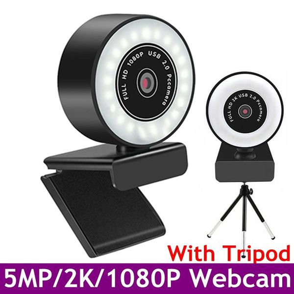 webcams rim of light webcam 5mp 1080p 2k auto focus with microphone fill ring web cam for lapvideo calling aro de luz
webcams rim of light webcam 5mp 1080p 2k auto focus with microphone fill ring web cam for lapvideo calling aro de luz