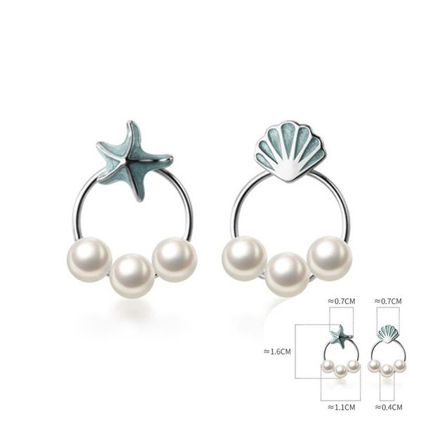 genuine 925 sterling silver asymmetric starfish shell earrings for girls daughter hollow circle pearls drop jewelry dangle & chandelier
genuine 925 sterling silver asymmetric starfish shell earrings for girls daughter hollow circle pearls drop jewelry dangle & chandelier