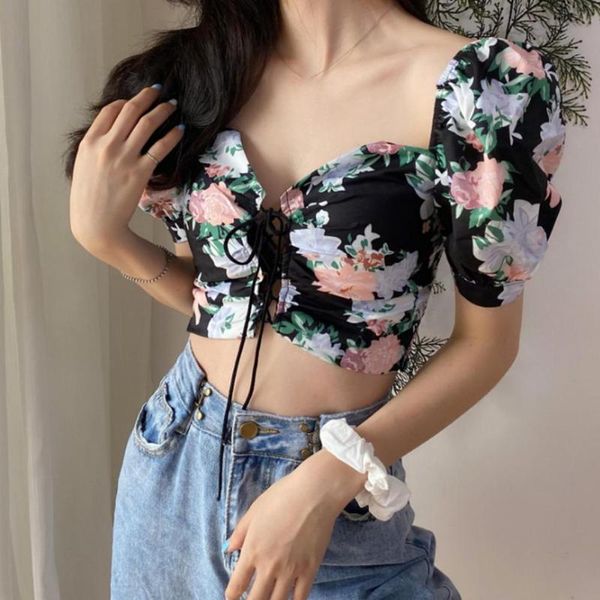 women's t-shirt 2021 summer ladies short fashion puff sleeve v-neck breathable women dating, White
women's t-shirt 2021 summer ladies short fashion puff sleeve v-neck breathable women dating, White