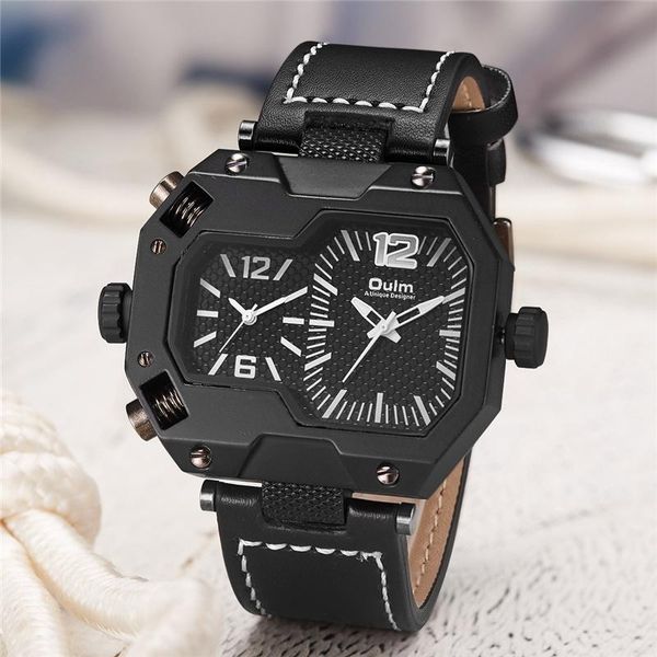 wristwatches brand oulm men watches fashion unique irregular dial watch military sports waterproof men's quartz herrenuhr, Slivery;brown
wristwatches brand oulm men watches fashion unique irregular dial watch military sports waterproof men's quartz herrenuhr, Slivery;brown