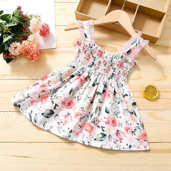 girl's dresses toddler kids baby girls summer strap splice gauze floral princess clothes children dress sundress, Red;yellow
girl's dresses toddler kids baby girls summer strap splice gauze floral princess clothes children dress sundress, Red;yellow
