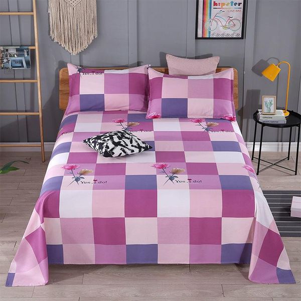 sheets & sets 100%cotton sheet home bedroom dormitory bedding 3pcs set 1bed sheet+2case refreshing skin-friendly king/queen size j8669
sheets & sets 100%cotton sheet home bedroom dormitory bedding 3pcs set 1bed sheet+2case refreshing skin-friendly king/queen size j8669