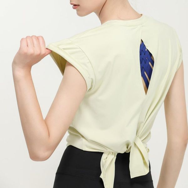 yoga outfit women sport t-shirt hollow out split back o neck short sleeve quick-dry vest running fitness loose
yoga outfit women sport t-shirt hollow out split back o neck short sleeve quick-dry vest running fitness loose