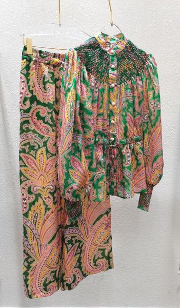 women's pants & capris women green baroque print 100% linen pant set, Black;white 
women's pants & capris women green baroque print 100% linen pant set, Black;white