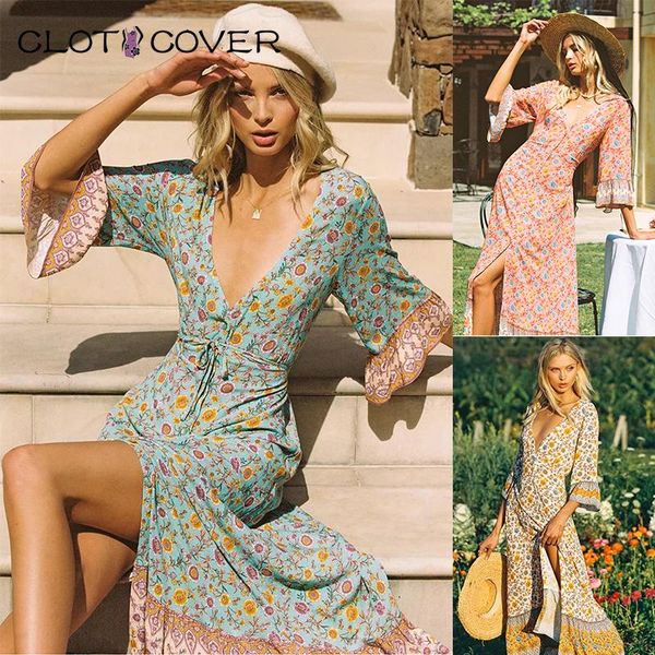 women spring summer floral print long cardigan dress elegant beach belt v-neck appearance maxi bohemian casual dresses, Black;gray
women spring summer floral print long cardigan dress elegant beach belt v-neck appearance maxi bohemian casual dresses, Black;gray
