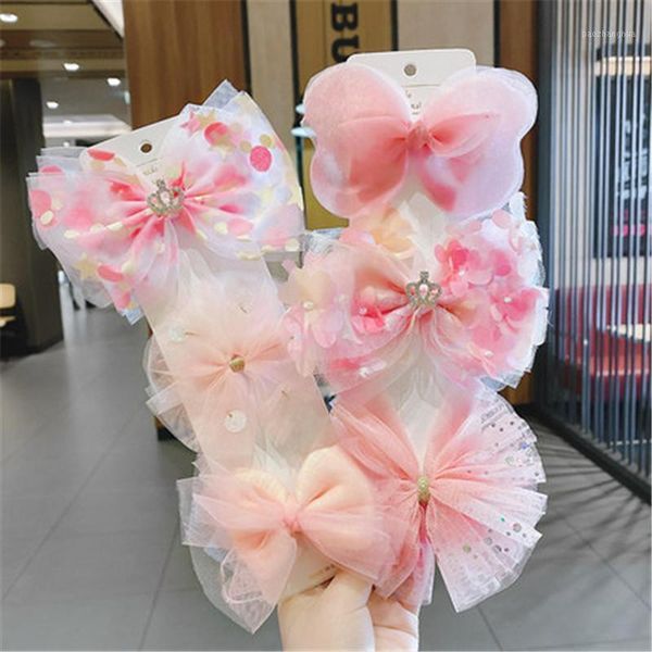 hairpin hair children's bow accessories girls net yarn little baby clip headdress princess cute flower head1, Slivery;white
hairpin hair children's bow accessories girls net yarn little baby clip headdress princess cute flower head1, Slivery;white