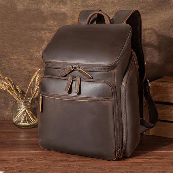 duffel bags luufan vintage men backpack genuine leather retro rucksack large capacity male travel 15.6" lapbag teenager daypack
duffel bags luufan vintage men backpack genuine leather retro rucksack large capacity male travel 15.6" lapbag teenager daypack