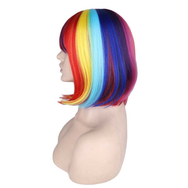 animation rainbow wig colorful student bob short hair qi bangs bob high temperature silk head cover, Black
animation rainbow wig colorful student bob short hair qi bangs bob high temperature silk head cover, Black