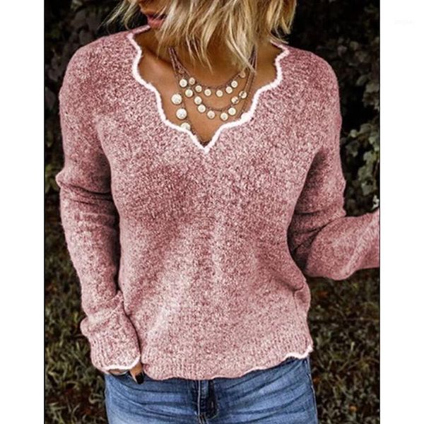 fashion patchwork women sweater streetwear autumn v neck long sleeves pullover casual soft female women's sweaters, White;black
fashion patchwork women sweater streetwear autumn v neck long sleeves pullover casual soft female women's sweaters, White;black