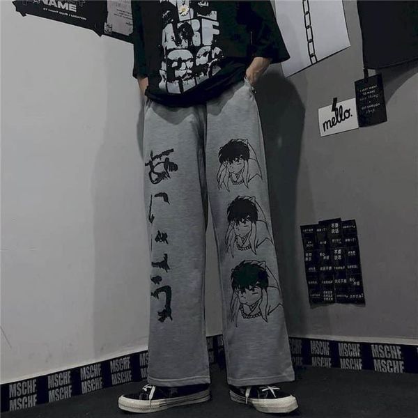 spring autumn goth wide leg women capris streetwear high waist oversized trousers womans straight punk korean fashion, Black;white
spring autumn goth wide leg women capris streetwear high waist oversized trousers womans straight punk korean fashion, Black;white