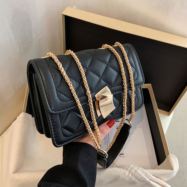 women shoulder bag with metal chain crossbody messenger bag ladys messenger bags flap satchel luxury women purses m
women shoulder bag with metal chain crossbody messenger bag ladys messenger bags flap satchel luxury women purses m