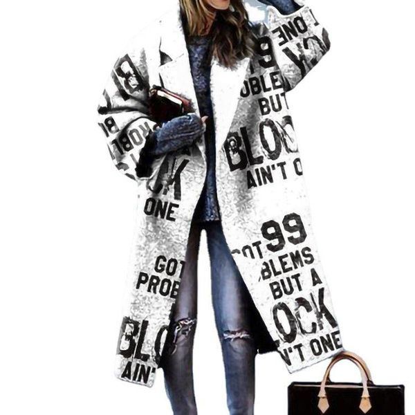 women's wool & blends fall 2021 clothing color-blocking plaid long-sleeved lapel coat printed dragon and phoenix woolen, Black
women's wool & blends fall 2021 clothing color-blocking plaid long-sleeved lapel coat printed dragon and phoenix woolen, Black