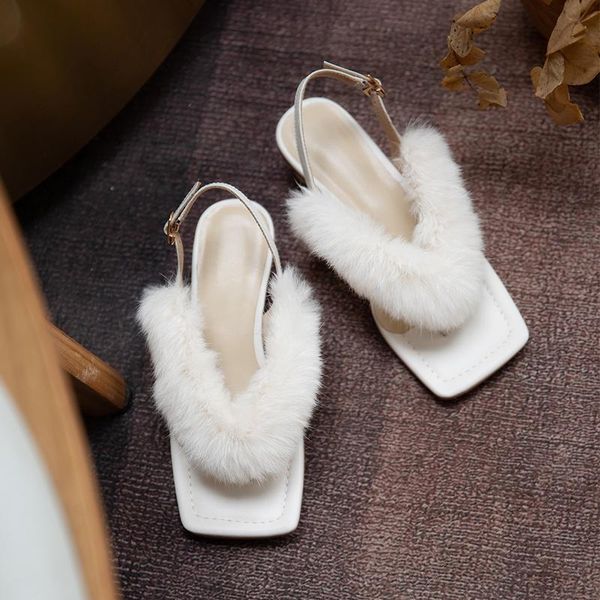 dress shoes women hair buckle strap for sandals party office lady fur round heels spring/autumn handmade, Black
dress shoes women hair buckle strap for sandals party office lady fur round heels spring/autumn handmade, Black