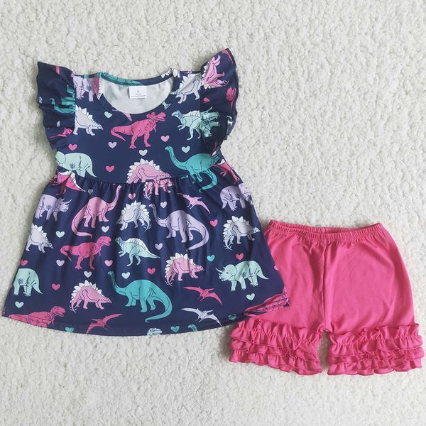 rts wholesale kids designer clothes girls sets toddler baby girl clothing outfit milk silk fashion dinosaur print ruffle shorts children kid, White
rts wholesale kids designer clothes girls sets toddler baby girl clothing outfit milk silk fashion dinosaur print ruffle shorts children kid, White