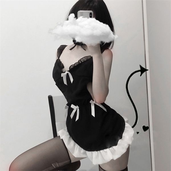 ojbk black white uniform maid cosplay costume for women erotic babydoll chemises lingerie gothic style outfit
ojbk black white uniform maid cosplay costume for women erotic babydoll chemises lingerie gothic style outfit