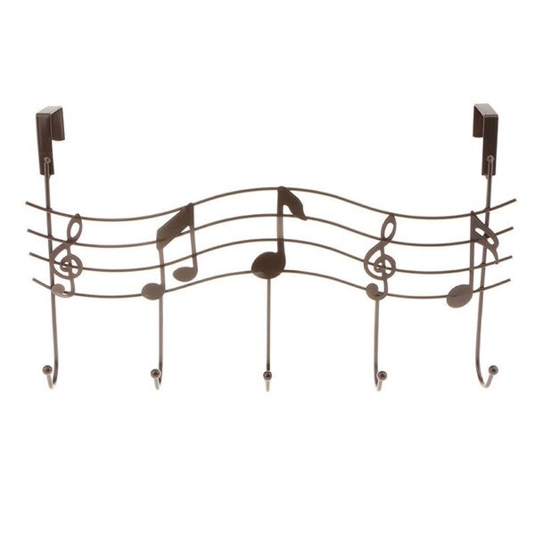 over the door hanger rack 5 hooks home office bathroom coat towel musical note & rails
over the door hanger rack 5 hooks home office bathroom coat towel musical note & rails