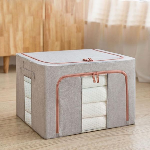 wardrobe zipper large capacity portable folding steel framework sweater clothes storage box organizer cotton linen closet home clothing &
wardrobe zipper large capacity portable folding steel framework sweater clothes storage box organizer cotton linen closet home clothing &