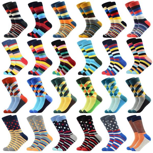 men's socks 2021 color cotton stripe classic happy business casual for men, Black
men's socks 2021 color cotton stripe classic happy business casual for men, Black