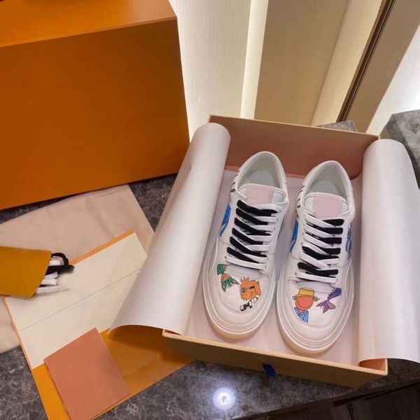 fashion leather man women shoe handmade multicolor gradient technical sneakers luxurys designers shoes trainers home011 034, Black
fashion leather man women shoe handmade multicolor gradient technical sneakers luxurys designers shoes trainers home011 034, Black