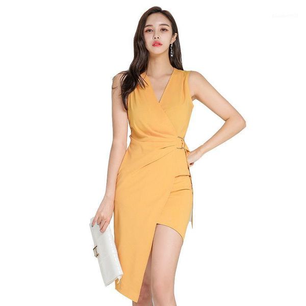 casual dresses s-xl plus size woman yellow dress sleeveless asymmetrical ol office work ladies sheer summer for women 2021, Black;gray
casual dresses s-xl plus size woman yellow dress sleeveless asymmetrical ol office work ladies sheer summer for women 2021, Black;gray