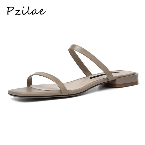 2021 new fashion summer slip on shoes casual genuine leather women sandals low heels slippers btt3, Black
2021 new fashion summer slip on shoes casual genuine leather women sandals low heels slippers btt3, Black