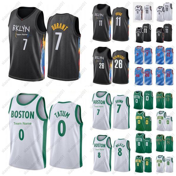 new season brooklyn8boston kevin 7 durant jersey kyrie 11 uniform irving basketball jason 0 tatum 7 brown 8 walker 2020-21 city jersey, Black;red
new season brooklyn8boston kevin 7 durant jersey kyrie 11 uniform irving basketball jason 0 tatum 7 brown 8 walker 2020-21 city jersey, Black;red