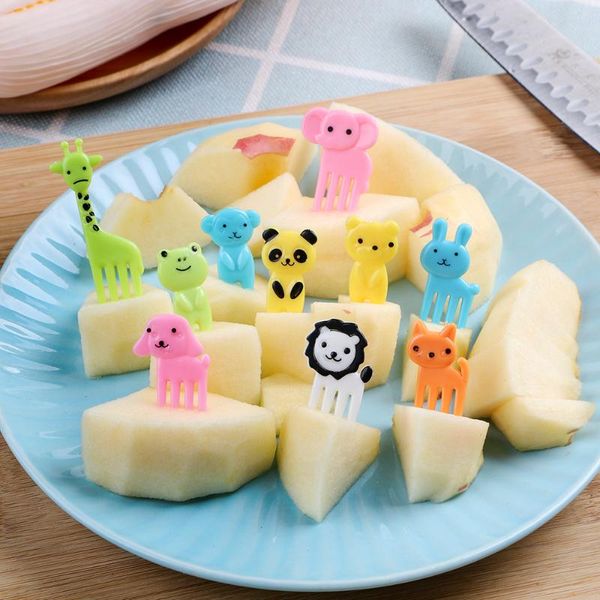 forks 10pcs/pack fruit fork animal farm snack cake dessert mini cartoon cute bento lunches toothpick for children
forks 10pcs/pack fruit fork animal farm snack cake dessert mini cartoon cute bento lunches toothpick for children