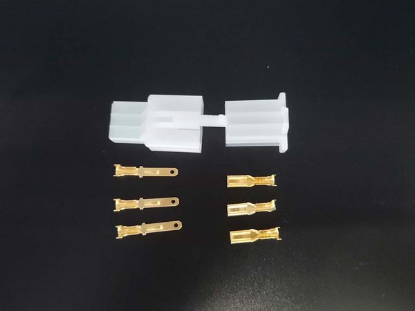 new 10 sets of 3 pin 2.8mm car connector kit male and female socket plugs for cars motorcycles
new 10 sets of 3 pin 2.8mm car connector kit male and female socket plugs for cars motorcycles