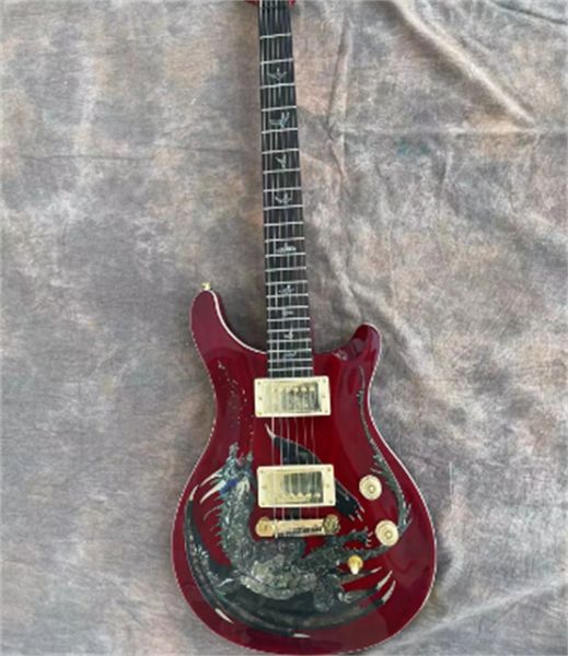 red dragon pattern six string prs electric guitar, our store can customize any style of electric guitar and bass guitar guitars guitarra
red dragon pattern six string prs electric guitar, our store can customize any style of electric guitar and bass guitar guitars guitarra